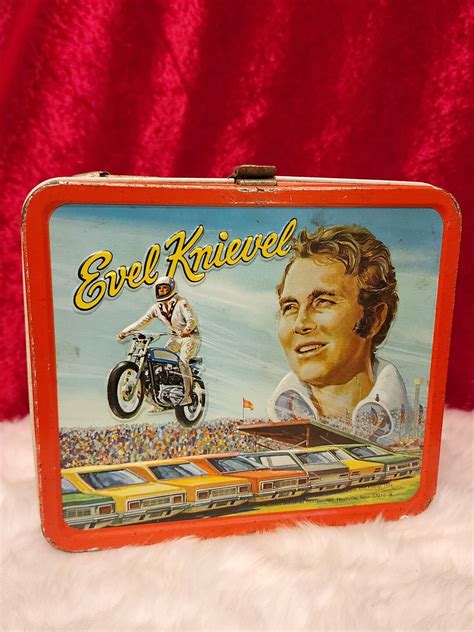 metal kids lunch box evel knievel|Lunch Box Evel Knievel .